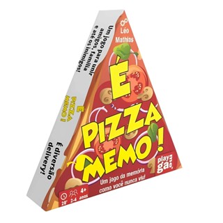 Jogo da Memória Infantil É Pizza Memo Cooper Fun - REF001 em Oferta na Shopee