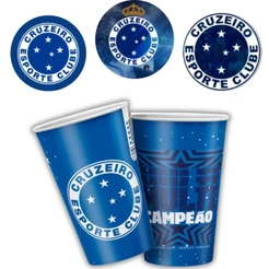 8~40 COPO PAPEL FESTA CRUZEIRO 180ML REGINA (CHOCO)