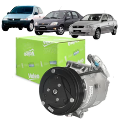 COMPRESSOR VALEO GM CELTA PRISMA CORSA CLASSIC 2002 A 2011 (812613)