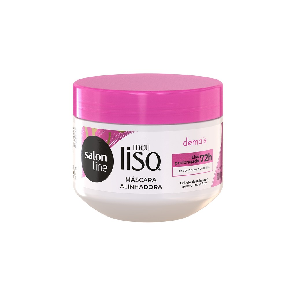 Máscara Hidratante Meu Liso Demais Salon Line 300g - Beauty