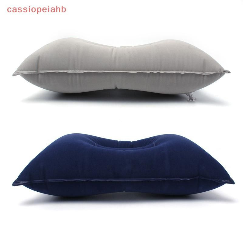 Travesseiro Inflável para Camping, Travesseiro de Viagem, Xadrez e Tecido Ergonômico com Revestimento de Ar