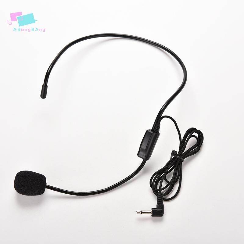 Abongbanghn Vocal Com Fio Fone De Ouvido Microfone microfono Para Amplificador De Voz Alto-Falante Mike