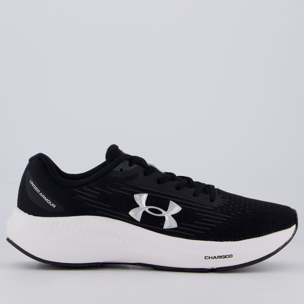 Tênis Under Armour Charged Starlight Preto em Oferta na Shopee