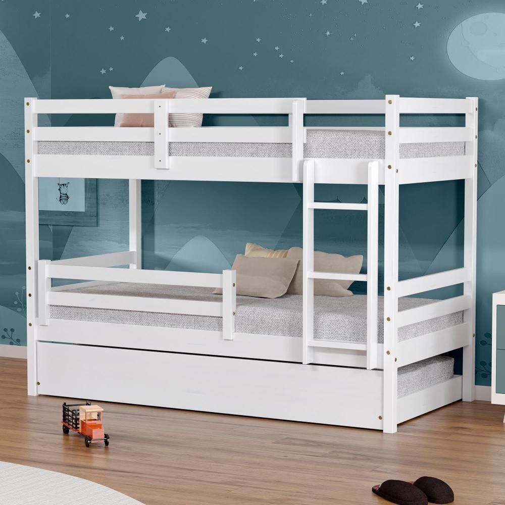 Treliche Infantil Slim Grade Proteção Madeira Branco em Oferta na Shopee