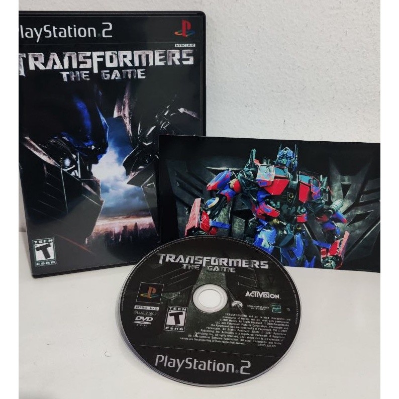 TRANSFORMERS THE GAME - PS2