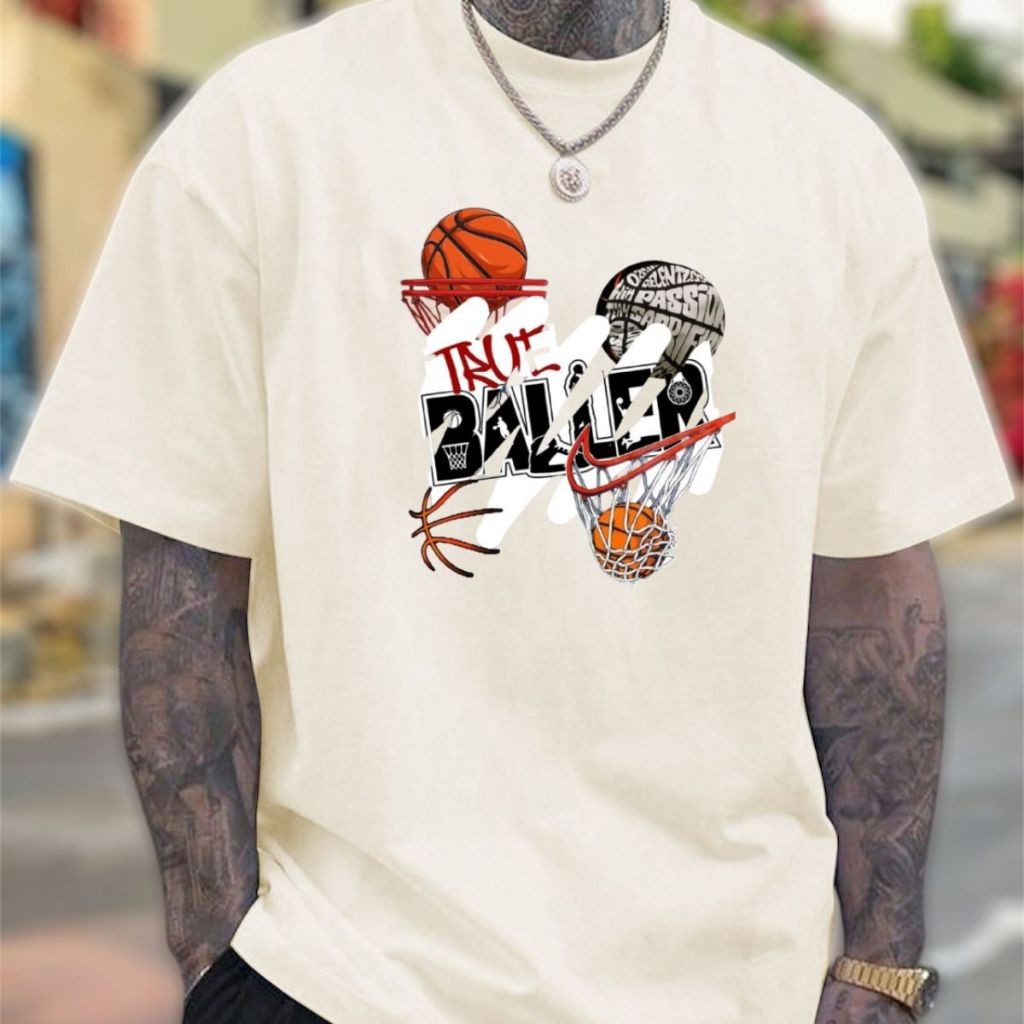T-shirt Camiseta Camisa Masculina 100% Algodão Fio 30.1 Personalizada Estampada Basquete (Ref 2377) Algodão Envio Rapido em Oferta na Shopee