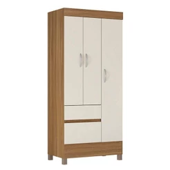 Guarda Roupa Solteiro Wind Amêndola Off White – Demóbile
