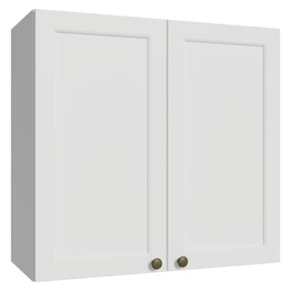 Armário Aéreo 70 cm 2 Portas Branco Vik Madesa em Oferta na Shopee