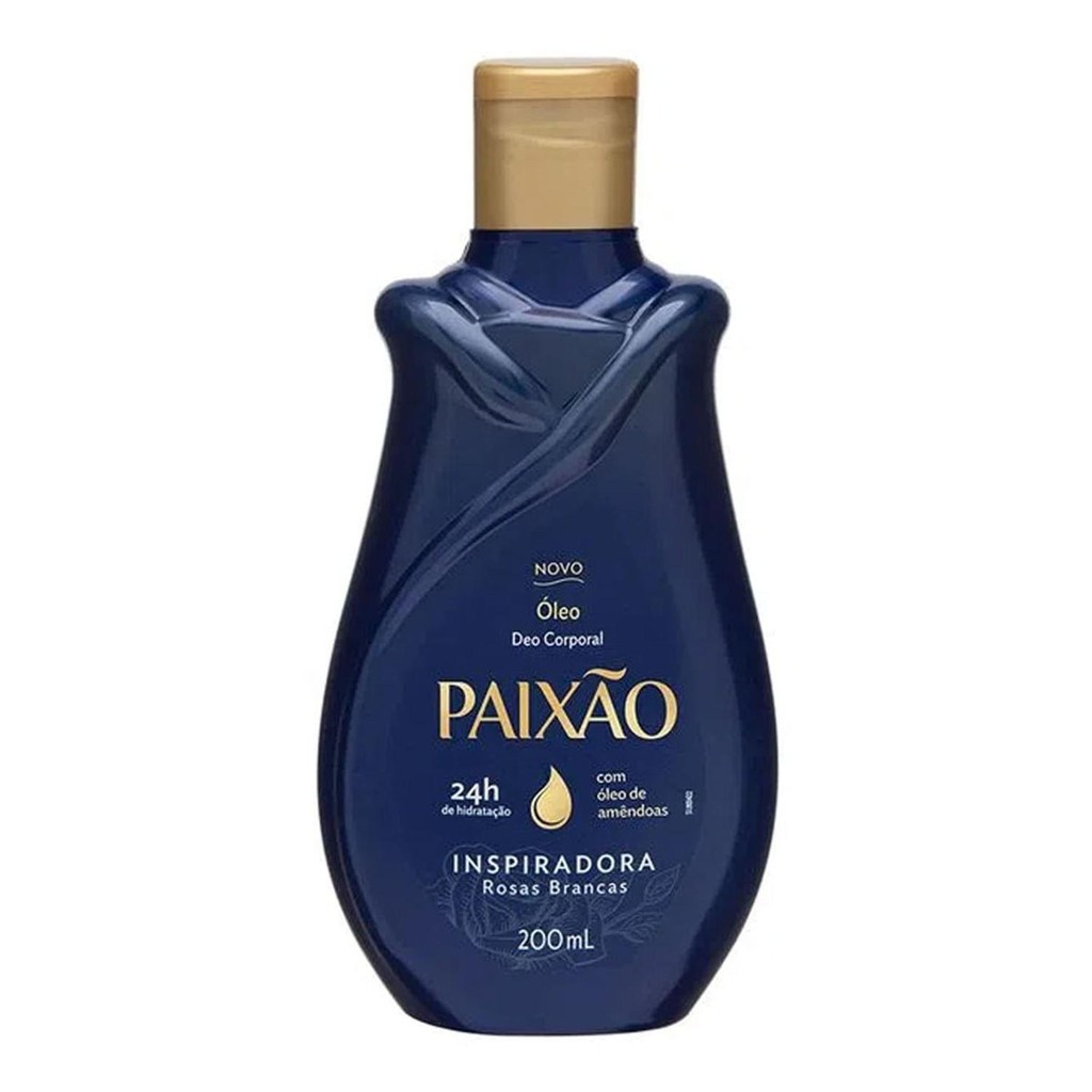 Óleo Desodorante Corporal Paixão Amêndoas Inspiradora 200ml em Oferta na Shopee