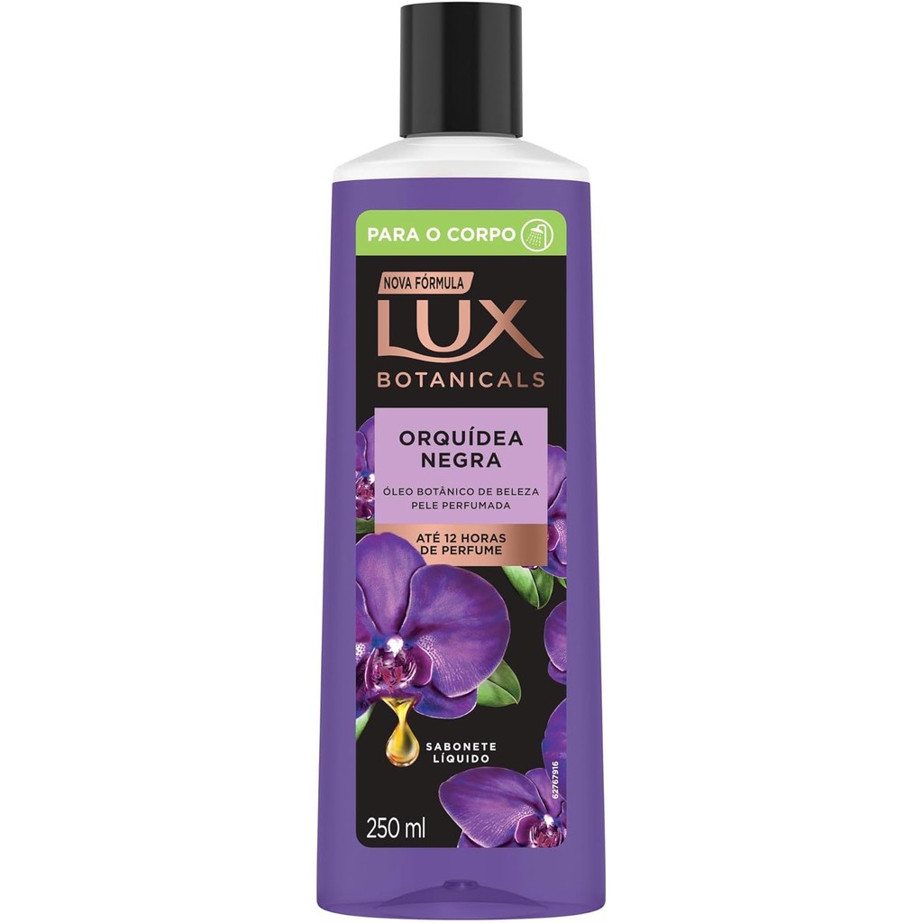 Sabonete Lux Liquido Orquidea Negra 250Ml em Oferta na Shopee