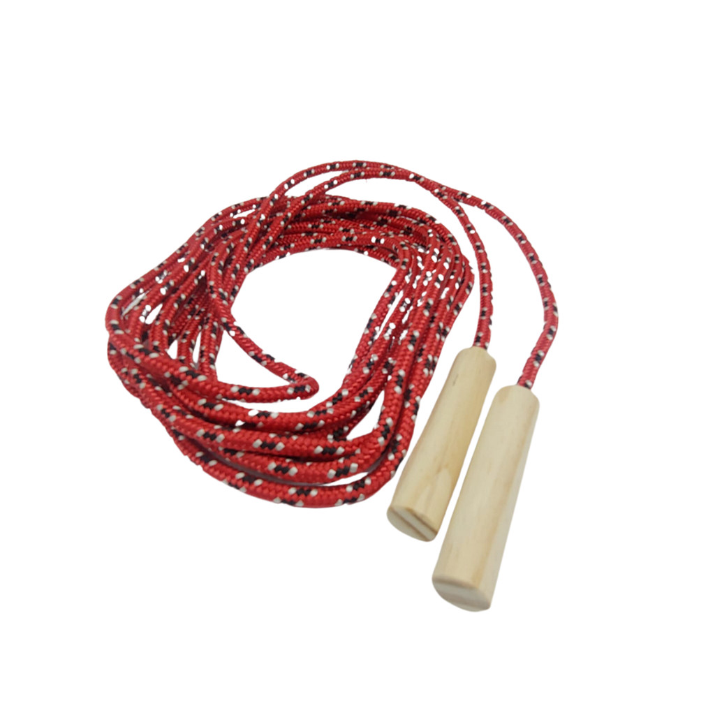 1 Corda de Pular Coletiva Brinquedo Equilibrio Tradicional 6 METROS SORTIDA