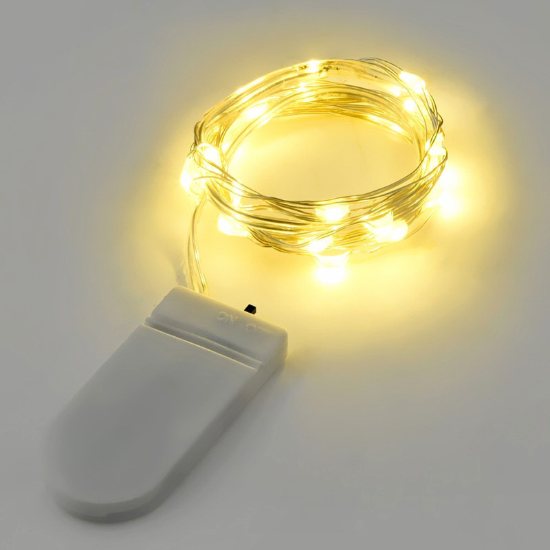 À VENDA! Kit 20 Cores De Luz De Corda De Cobre De Fio De Fada 2m 20 LEDs Decoração Festa Junina