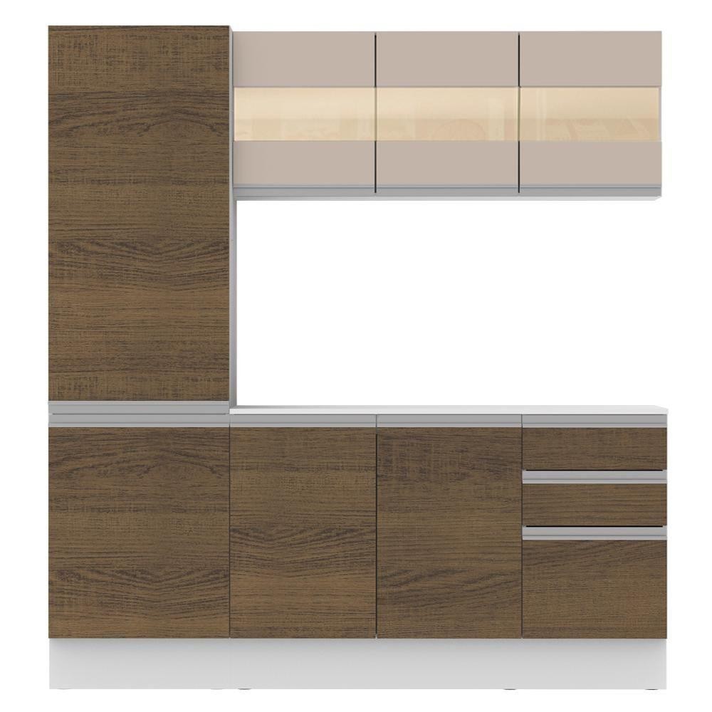 Cozinha Compacta 100% MDF Madesa Smart 170 Cm
