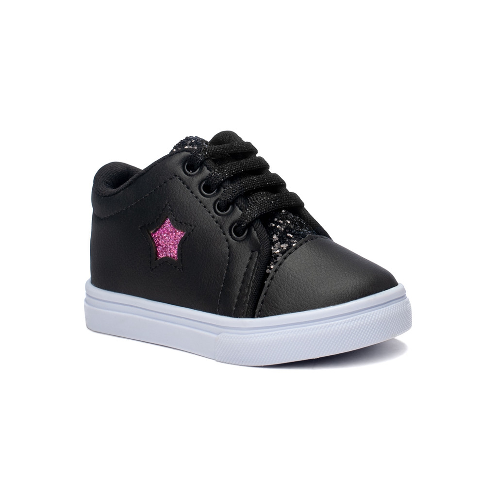 Tenis Casual Infantil Feminino Funfy Kids 3408A Menina em Oferta na Shopee