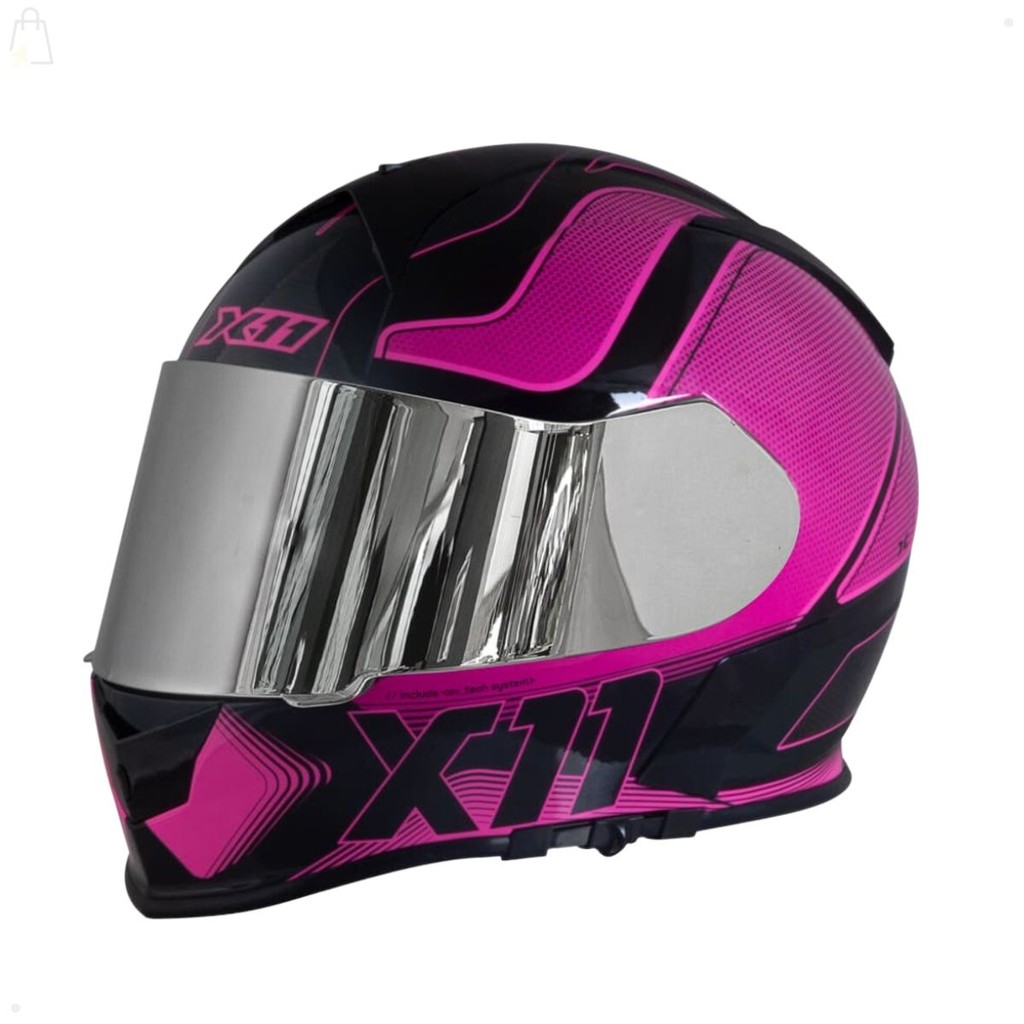 Capacete Moto X11 Revo Pro Tronix Viseira Solar Design Esportivo em Oferta na Shopee