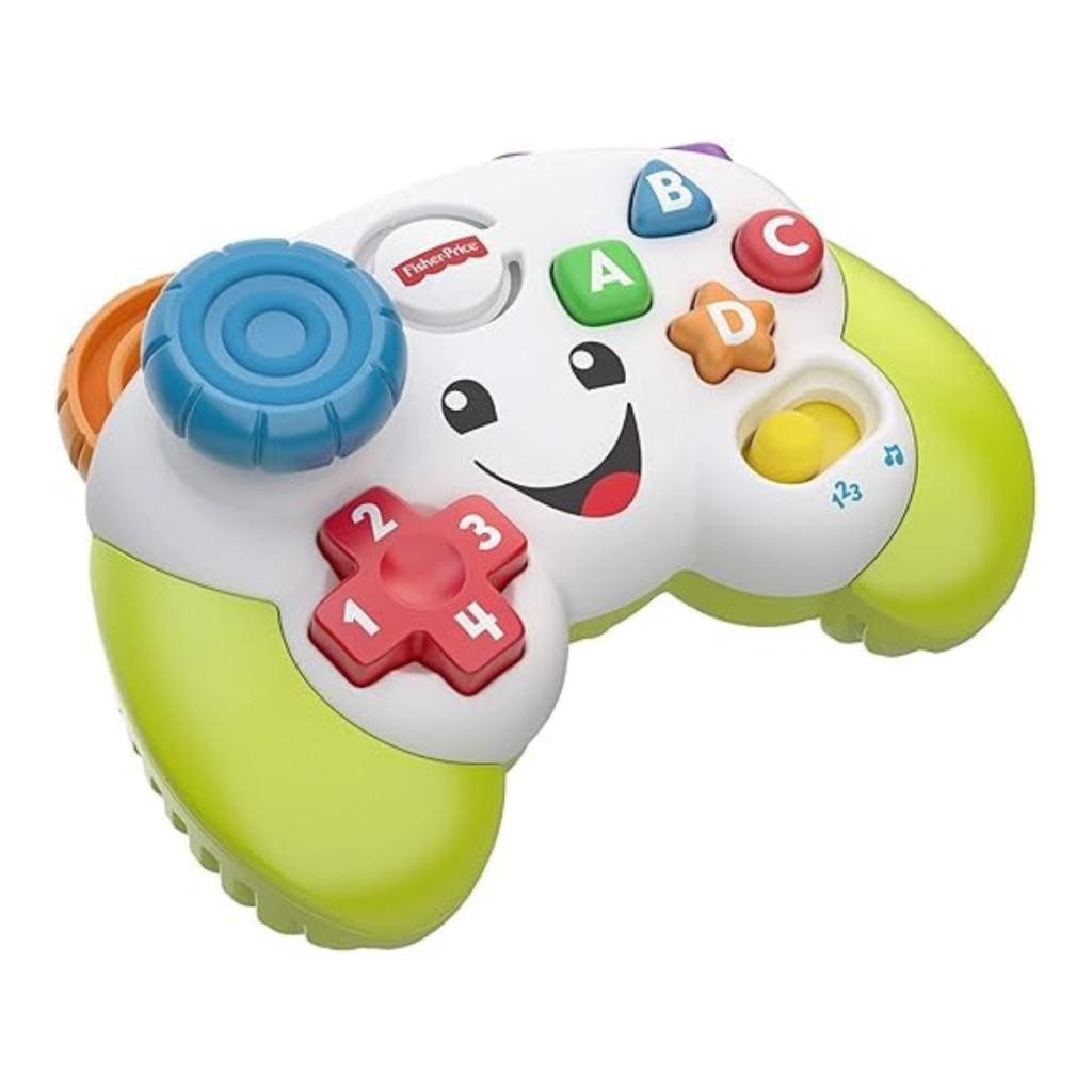 Controle de Videogame Aprender e Brincar Fisher-Price - Educação e Diversão para Bebês