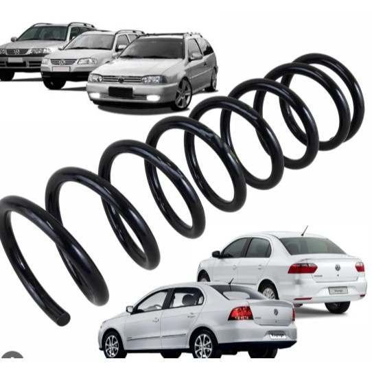 PAR DE  Mola Traseira VW PARATI /CROSS-OVER/TRACK FILDER 96 em diante .