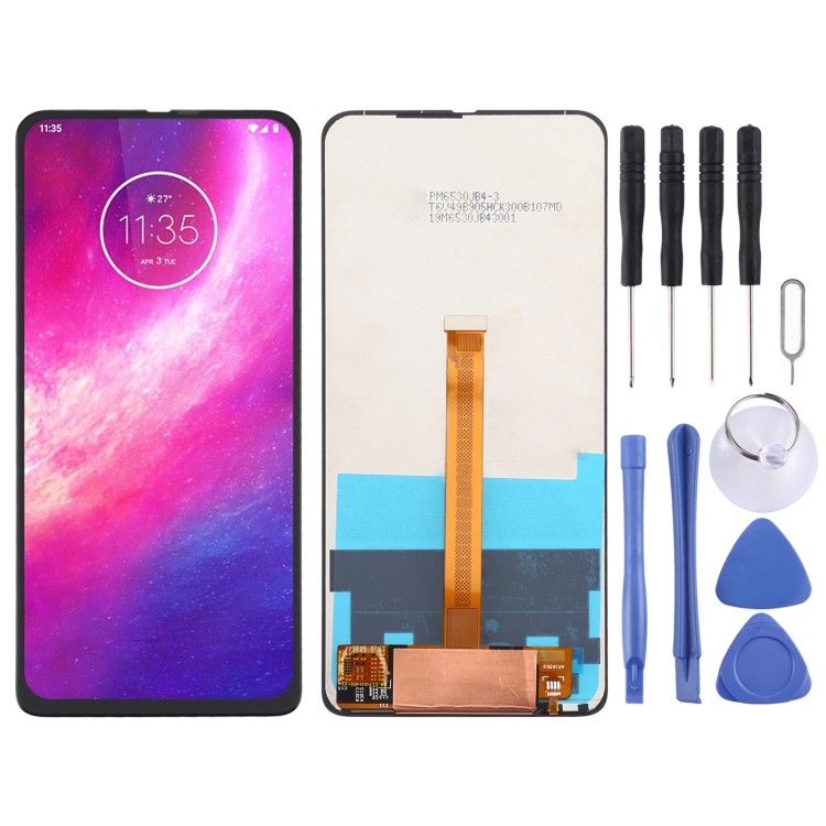 Nova Chegada Tela LCD TFT Para Motorola One Hyper Com Digitalizador Conjunto Completo