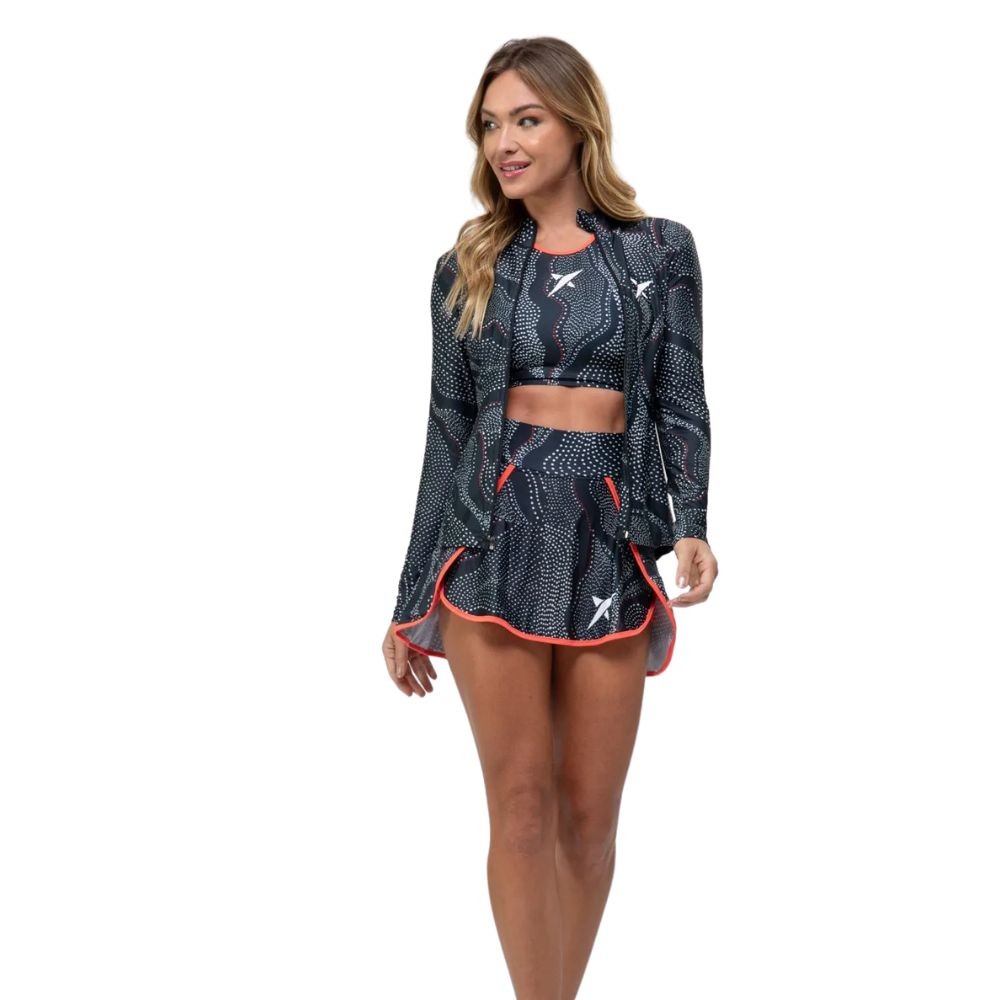 Short saia Drop Shot Greta em Oferta na Shopee