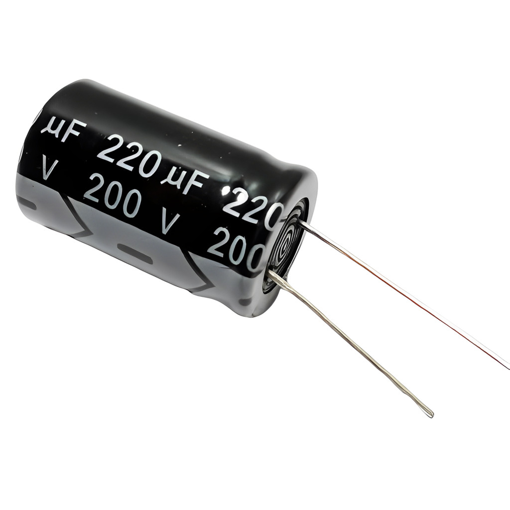 03 Peças Capacitor Eletrolítico 220uf 200v 220 x 200 105ºC