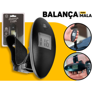 Balança Portátil Digital De Mão Hutz 40kg Ideal P/ Bagagem Mala De Viagem E Pesagem C/ Precisão em Oferta na Shopee