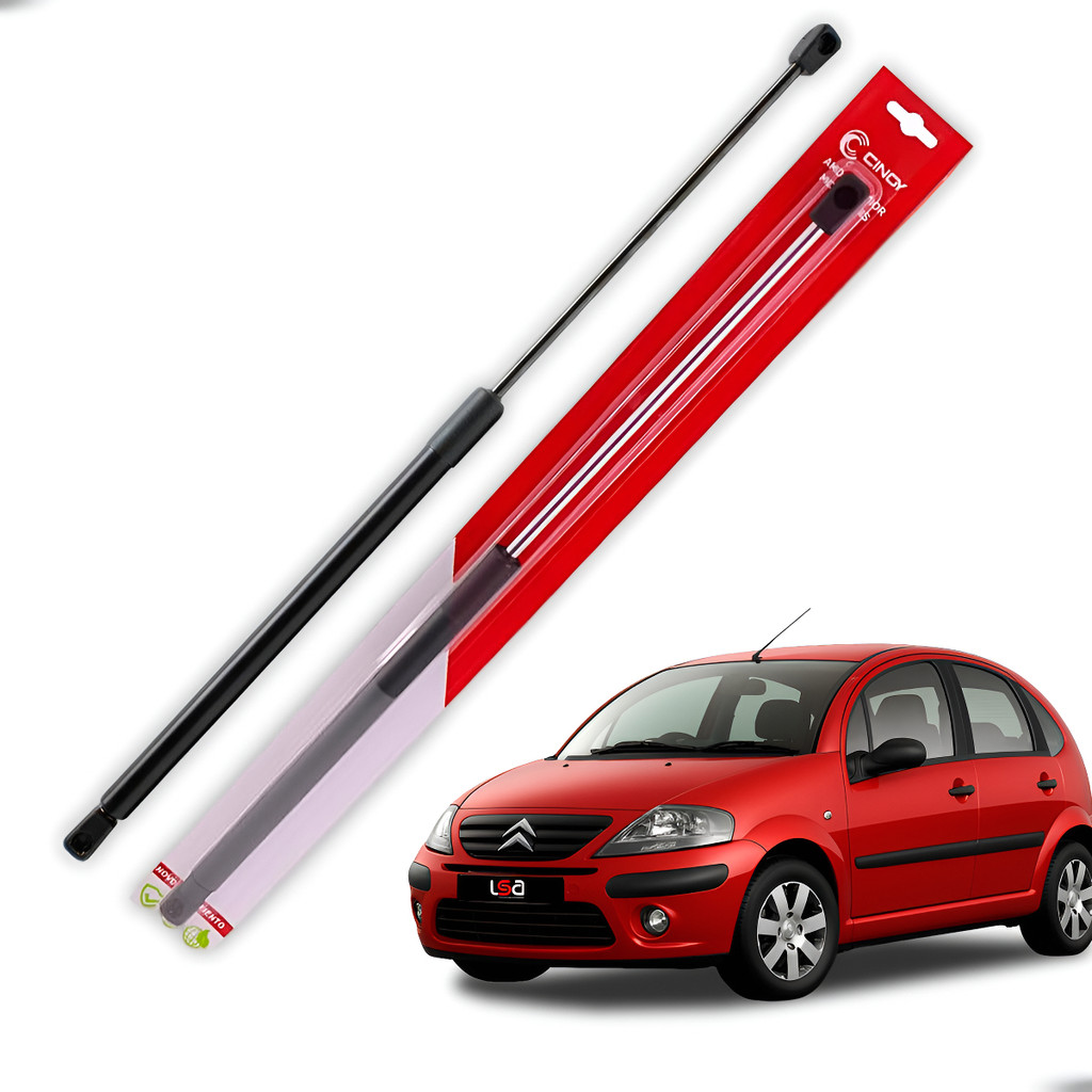 Pistão Amortecedor a Gás para Porta Malas Cinoy Citroen C3 2003-2011 Fácil Encaixe 1 Unidade Custo-Benefício cor Preto em Oferta na Shopee