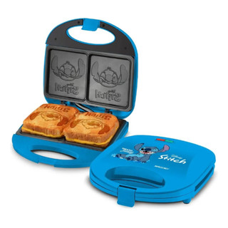 SANDUICHEIRA  STITCH MALLORY PLACAS DESENHADAS AZUL 750W 220V