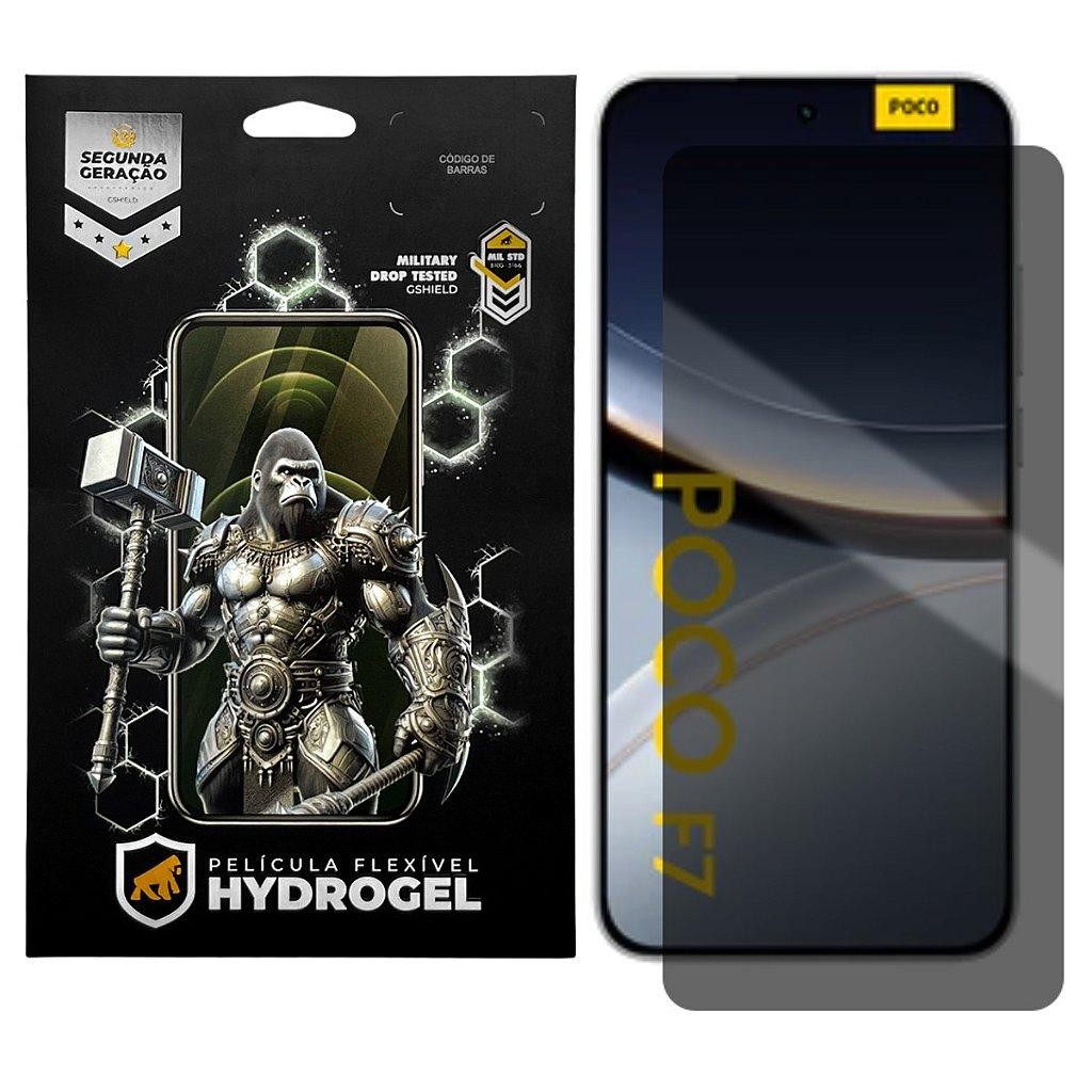 Película para Xiaomi Poco F7 - Privacidade Hydrogel - Gshield em Oferta na Shopee