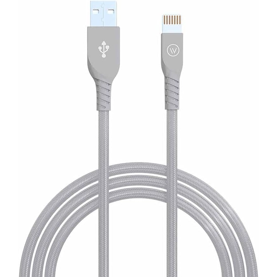 Cabo Mfi Lightning Strong, Iwill, Cable Strong Mfi Sl, Prata, 1,2 M