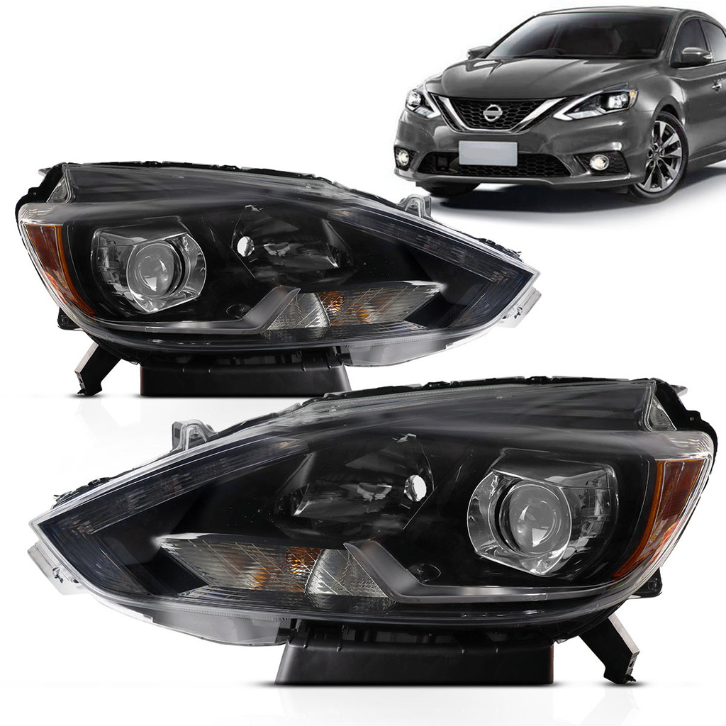 Farol Sentra 2016 2017 2018 2019 2020 Com Projetor