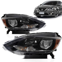 Farol Sentra 2016 2017 2018 2019 2020 Com Projetor