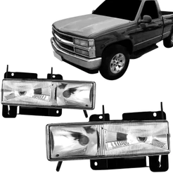 Farol Silverado 93 94 95 96 97 98 99 2000 2001 2002 2003 2004 Superior