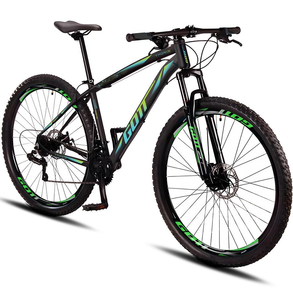 Bicicleta Aro 29 Alumínio Gott 24v Traseiro Shimano T-Force