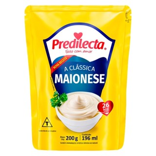 Maionese Predilecta StandUp 200g - Embalagem com 24 Unidades em Oferta na Shopee