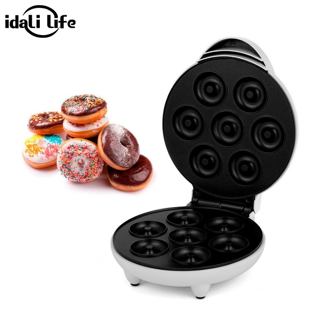 Mini Máquina de Donuts com capacidade de 7 rosquinhas 550W 110V  IDALI LIFE