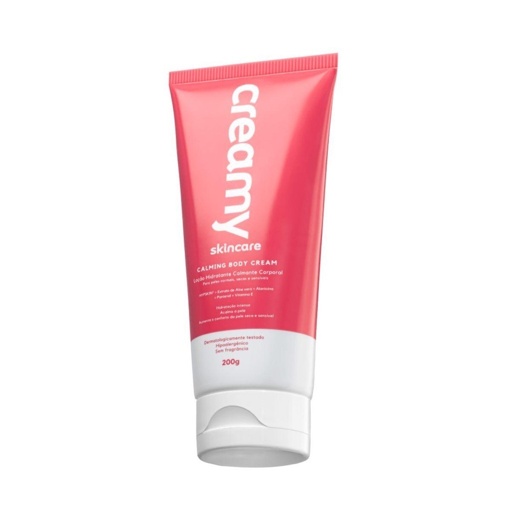 LOÇÃO HIDRATANTE CALMANTE CREAMY SKINCARE CALMING BODY CREAM 200G