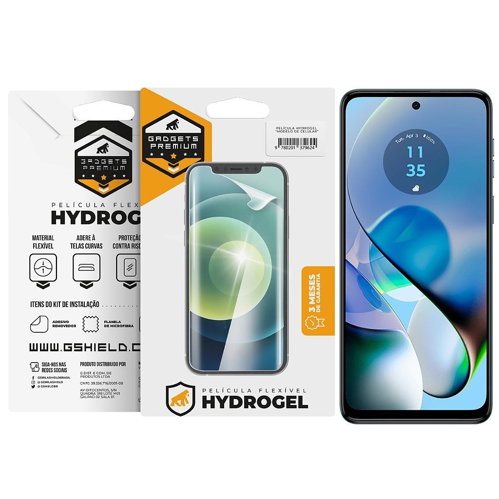 Película para Motorola Moto G54 5G - Hydrogel HD - Gshield em Oferta na Shopee