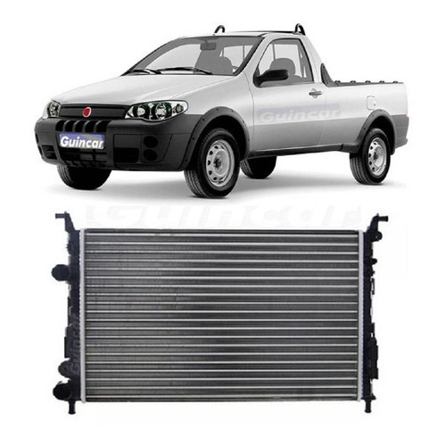 Radiador Fiat Strada 1.4 8v Fire Flex 06 07 08 09 2010 2011