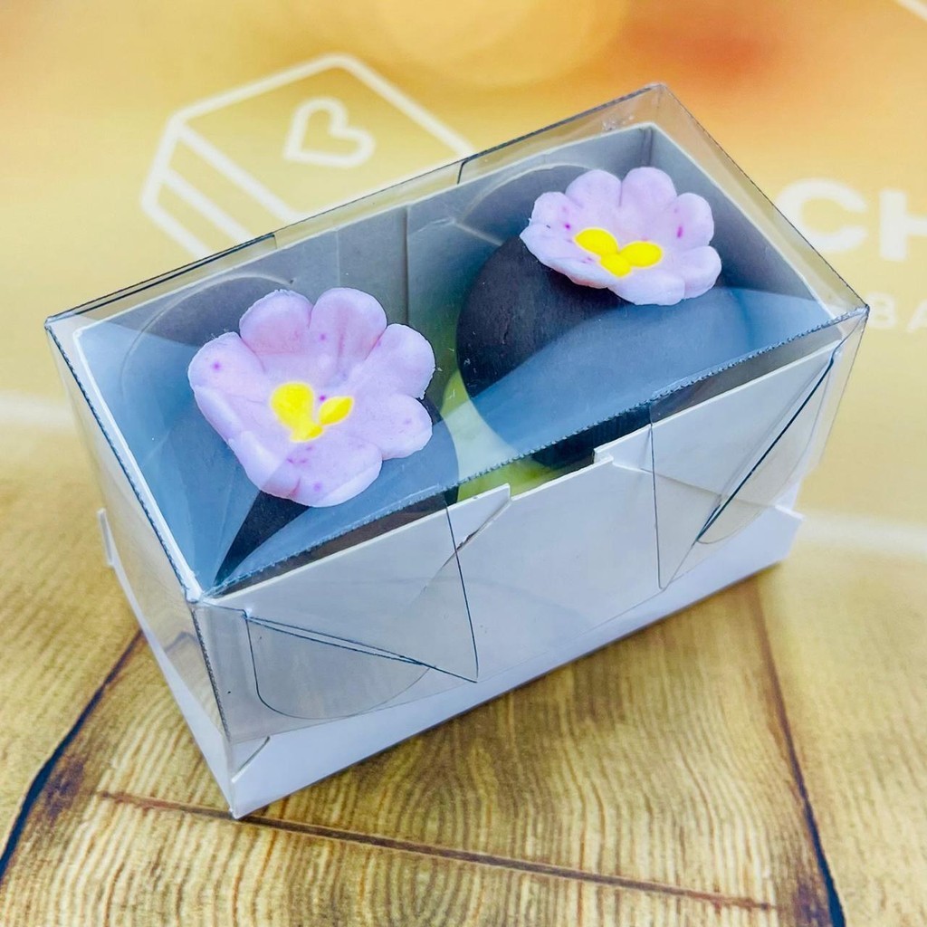 10~50 CAIXA P/  02 DOCES BRANCA C/ TAMPA ACETATO 7X3,5X4  5051 (IDEIA) ESSENCIAL em Oferta na Shopee