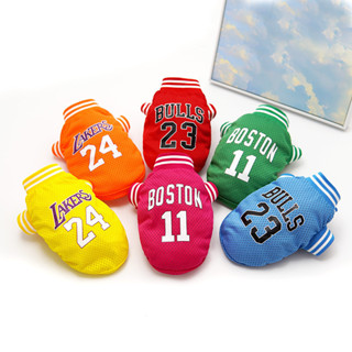 Roupas Leves Para Animais De Estimação : Colete De Basquetebol Esportivo De Verão Raças De Tamanho Pequeno/Médio em Oferta na Shopee