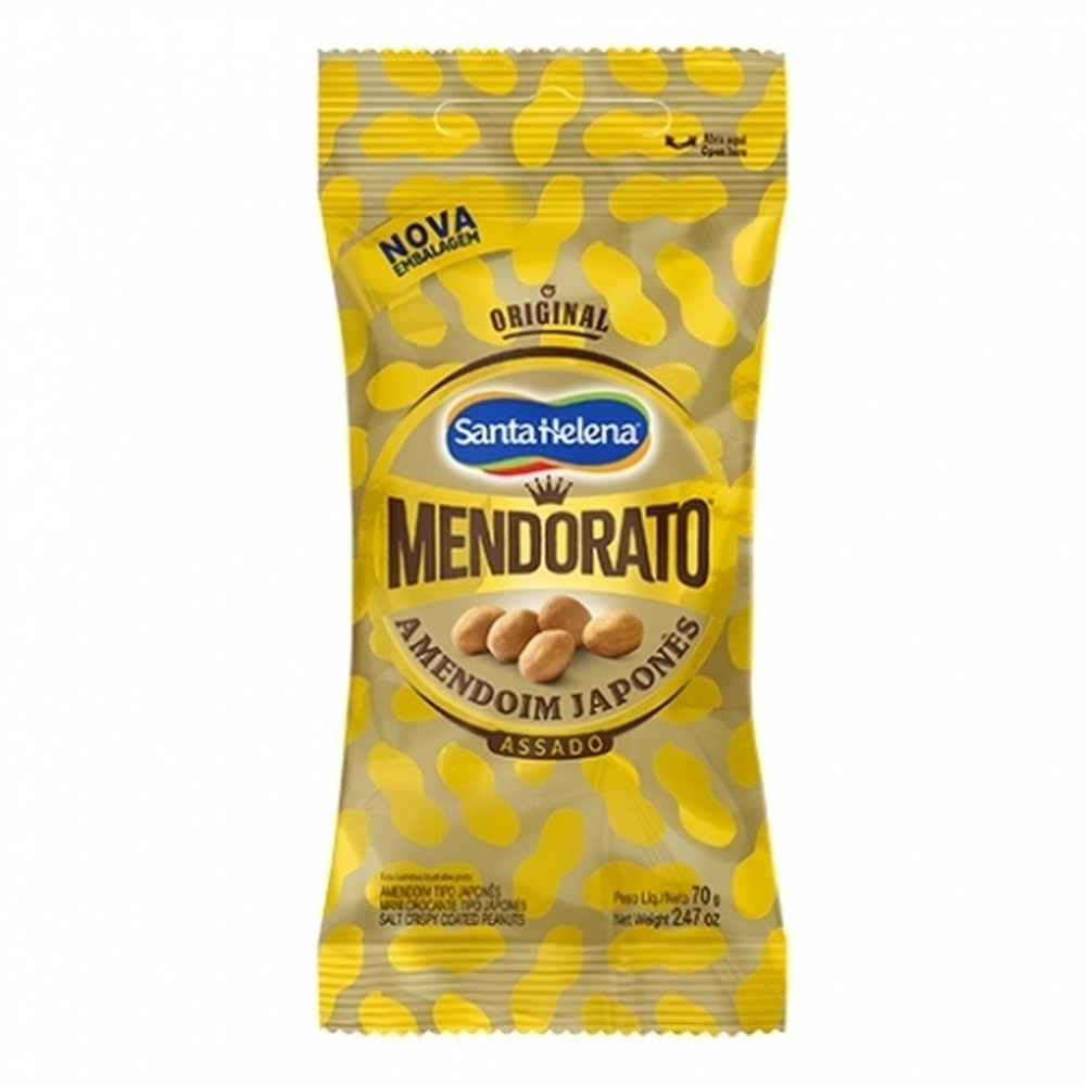 Mendorato Amendoim Japonês 70g - Food & Beverages