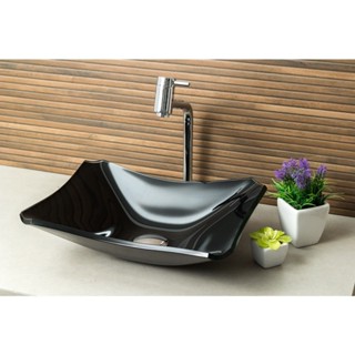 Cuba de Vidro para Banheiros e Lavabos Apoio Retrô 38 cm em Oferta na Shopee