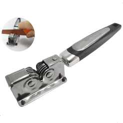 Afiador Amolador de Facas Tesoura Canivete Profissional Inox