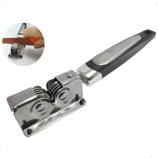 Afiador Amolador de Facas Tesoura Canivete Profissional Inox em Oferta na Shopee