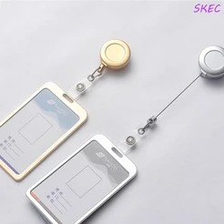 SKEC Capa Vertical Para Cartão , Porta-De Nome , Clipes Identificação , Da Moda , Protetor De Horizontal