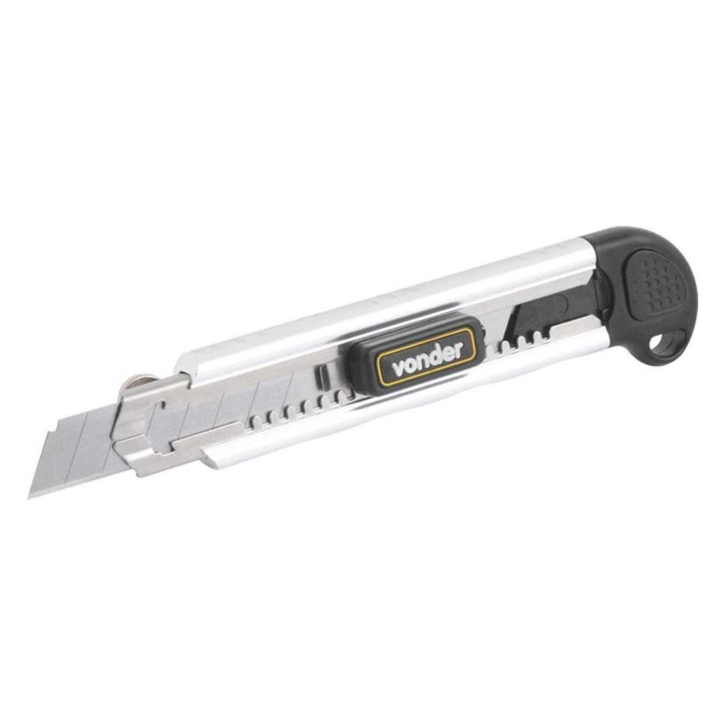 Estilete Corpo Em Aluminio 18MM ES918 - 35 99 018 008 - VONDER em Oferta na Shopee