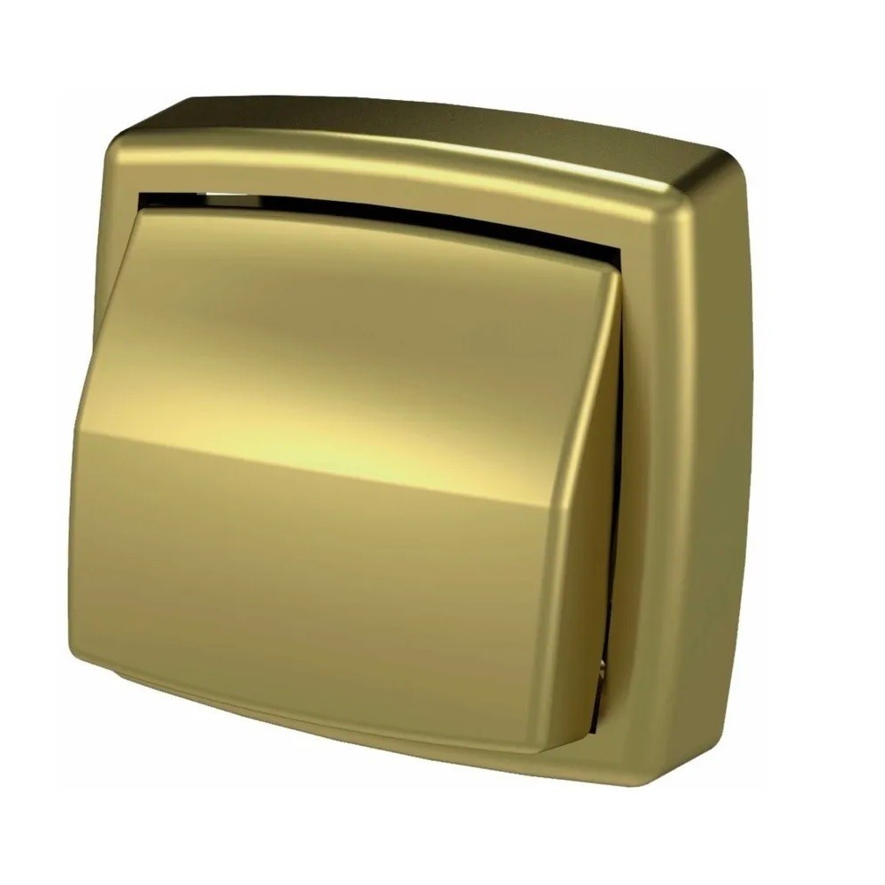 Acabamento Para Válvula De Descarga Hydra Max Dourado