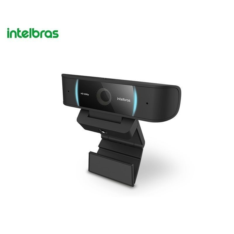 Web Cam Intelbras Usb Full Hd 1080P Com Microfone Cam-1080P