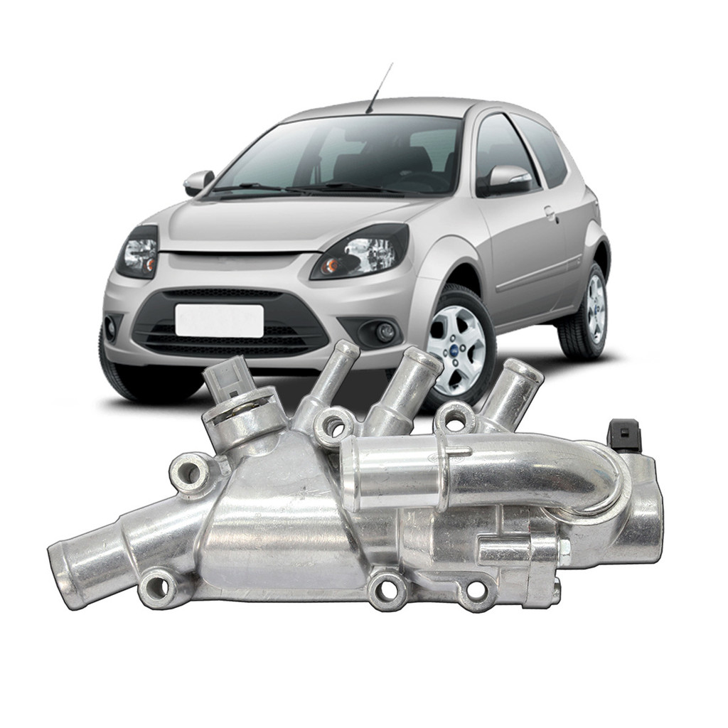 Válvula Termostática Completa Em Alumínio Ford Ka Courier Flex