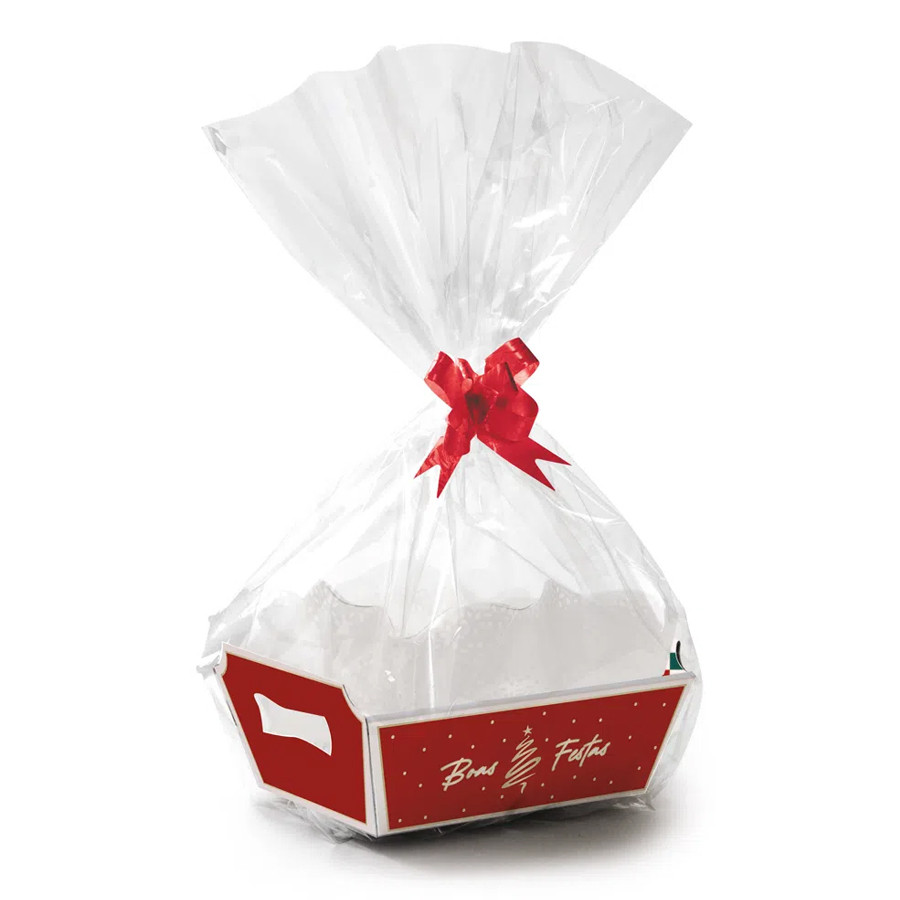 Kit Cesta - Natalino Colorido - Cromus Natal - 1 unidade - Rizzo em Oferta na Shopee